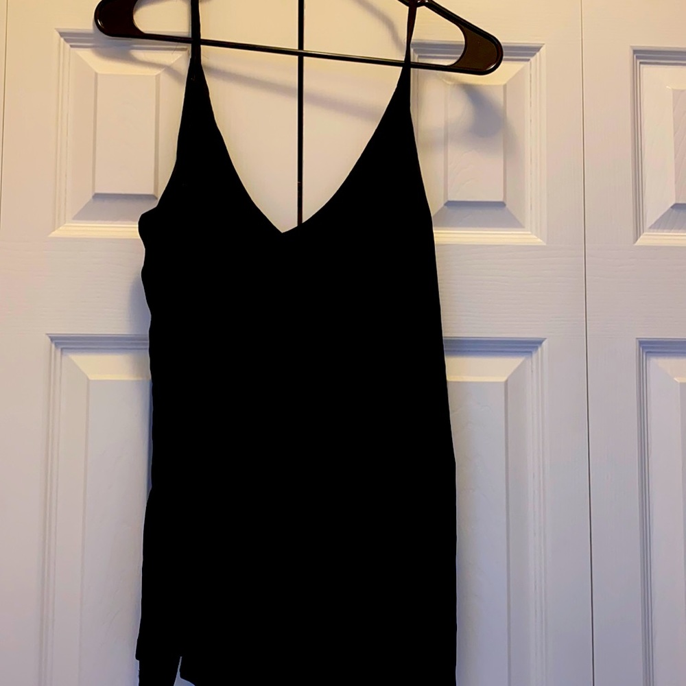 H&M black blouse / tank top